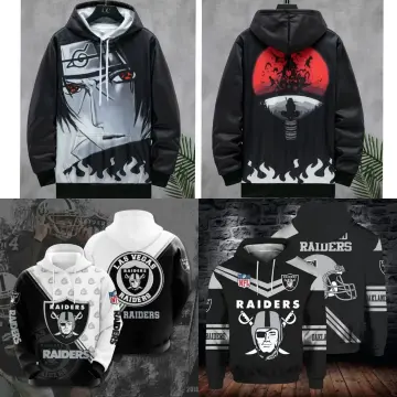 Las Vegas Raiders Football Hoodies Casual Jacket Zipper Sweatshirts Hooded  Coat