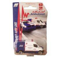 โมเดลรถเหล็ก Majorette RENAULT MADTER _ DUBAI AMBULANCE SUPER CARS #White-Blue สีขาว-น้ำเงิน รถฉุกเฉินดูไบ 998 โมเดลรถสะสม