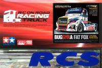 ? TAMIYA 58661A ชุดคิทรถบังคับวิทยุ BUGGYRA RACING FAT FOX - TT-01 Type E (ไม่มีสปีดคอนโทรล without ESC)