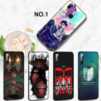 Casing หรับ Vivo Y20 Y30 Y31 Y50 Y51 Y12s Y5s Y70 Y19 S7 V23 Pro Y20i Y20s Y21 Y33s Y21S Y11s V19 V20 SE EL12 Attack on Titan Anime Pattern Phone เคสโทรศัพท์