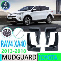 สำหรับ Toyota RAV4 RAV 4 XA40 40 2013 2014 2015 2016 2017 2018 Fender Mudguard Mud Flaps Guard Splash Flap รถอุปกรณ์เสริม