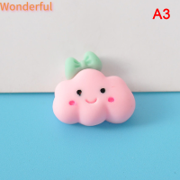 ?【Lowest price】Wonderful 10ชิ้นใหม่ผสมดาว เมฆเรซิ่นด้านหลังแบนเครื่องประดับ DIY