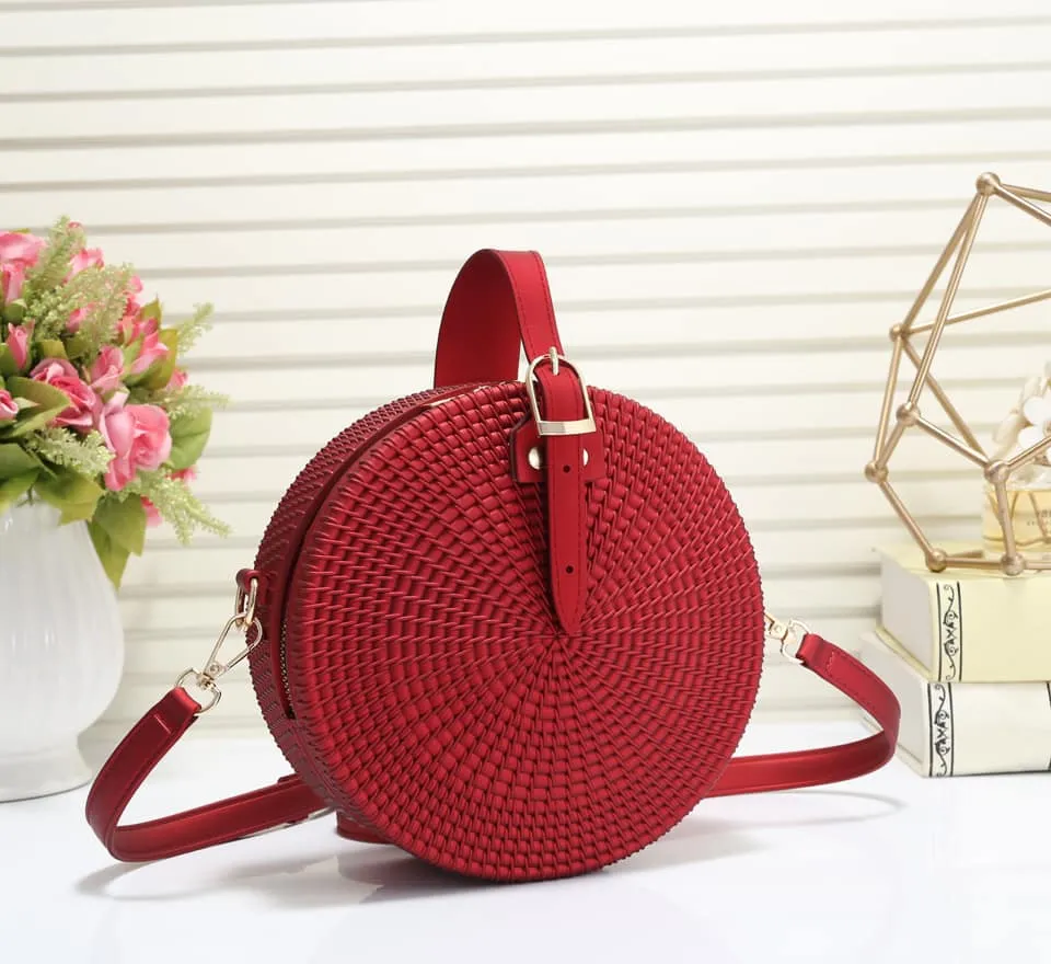 Jelly rattan round discount bag