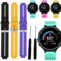 Replacement Silicone Watch Band Solid Color Bracelet Strap Wristbands For Garmin Forerunner 220/230/235/620/630/735