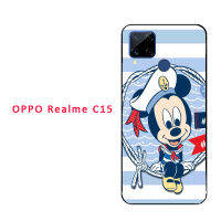 มาใหม่ล่าสุดสำหรับ OPPO Realme C15เคสซิลิโคนนิ่มโทรศัพท์ที่มีรูปแบบเดียวกันขาตั้งโทรศัพท์และเชือก