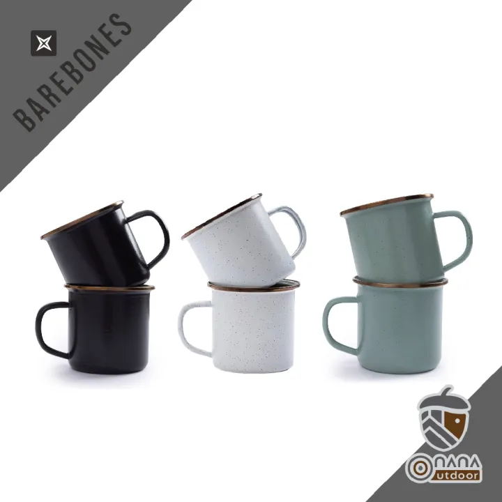 Barebones Enamel Espresso Cup Set Lazada.co.th