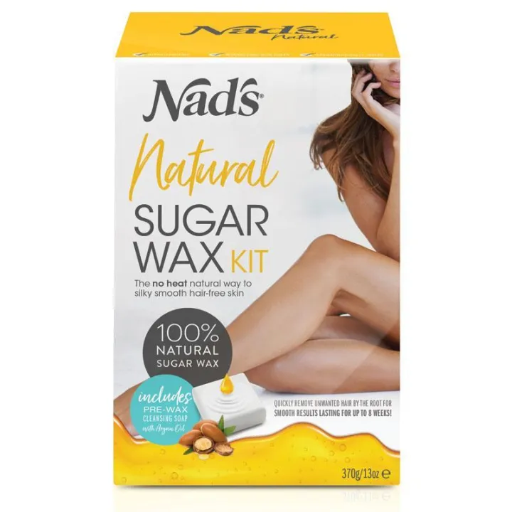 Nad's Natural Sugar Wax 370g - Australia Made, 100% Authentic - A 100%  natural, no heat