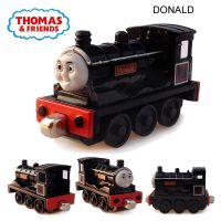 Thomas And Friends รถของเล่นสีดำชุด T9เล่นตลก T10ดอนัลด์ดักลาสรถไฟพี่ชาย1:43ตู้รถไฟแม่เหล็กของเล่นเด็กผู้ชายของขวัญคริสต์มาส