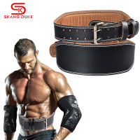 SkangDuke 1PC Buckle Weightlifting Squats Belt Bodybuilding Training Gym Weights For Men Women Dumbbell Fitness Sports Protector