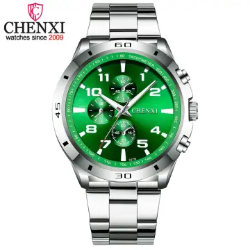 Luxury Retro Men Square Watches CHENXI Silver Waterproof Genuine Leather  Men Watches Roman Numerals Stop Watch Calendar Unique - Price history &  Review | AliExpress Seller - FEiNiNG Store | Alitools.io