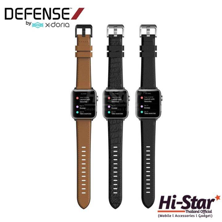 x-doria-hybr-leather-สายนาฬิกา-apple-watch-สายหนัง-for-apple-watch-band-42mm-44mm-sาคาต่อชิ้น-เฉพาะตัวที่ระบุว่าจัดเซทถึงขายเป็นชุด