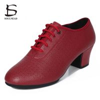 ┅✺  Latin Jazz Shoes Female Ballroom Tango Dancing Soft Sole Woman Practice Sneakers Size 34-42