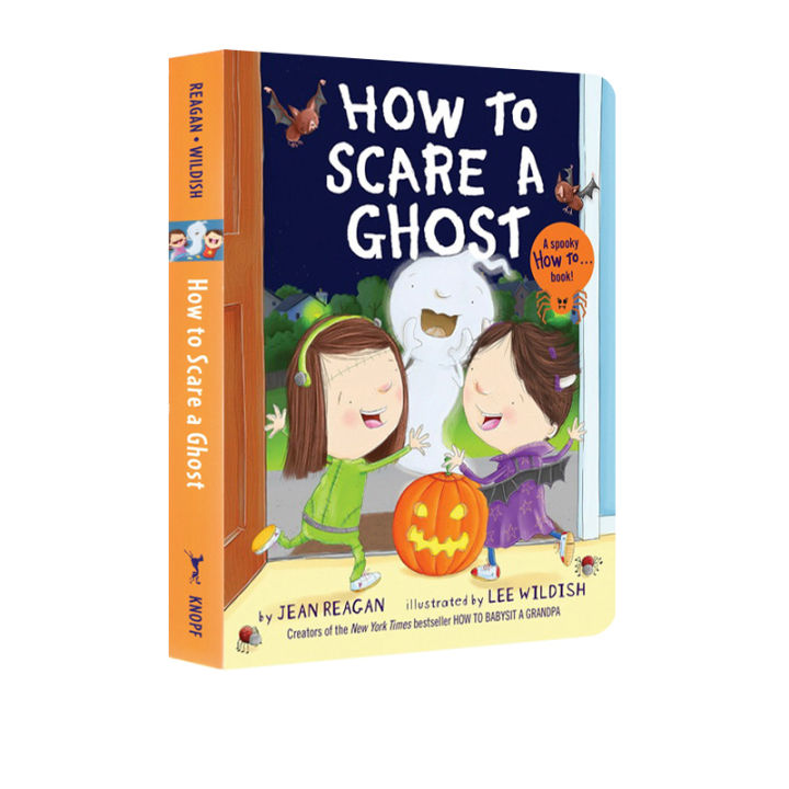 how-to-scare-a-ghost-paperboard-book-how-to-series-picture-books-halloween-picture-books-childrens-enlightenment-stories