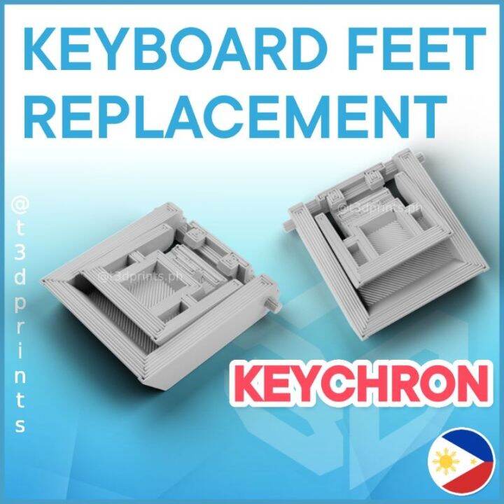 2pcs Keyboard Feet Leg Stand Replacement for Keychron mechanical