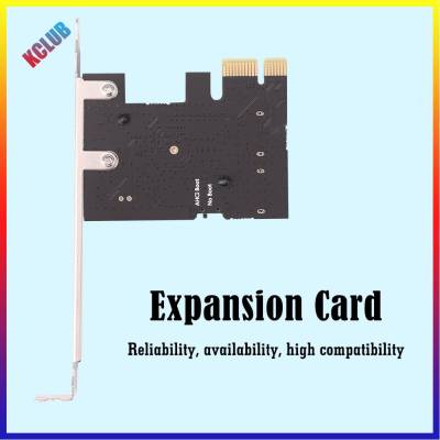 คอมพิวเตอร์เดสก์ท็อป PCI-E 1x ไปยังพอร์ต SATA3.0 2พอร์ตไรเซอร์การ์ด PCI อะแดปเตอร์แบบเร็วเป็นพิเศษ6Gbps