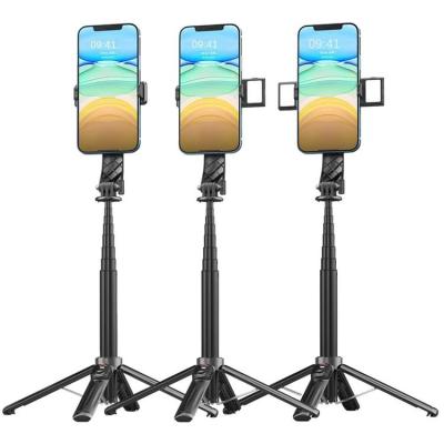 Selfie Stick Tripod Camera Phone Tripod Stand with Wireless Remote Rechargeable Remote Cell Phone Tripod Quadruped Aluminum Alloy Stick for Recording appealing