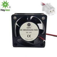 2 pcs 4020 40X40X20mm fan DC 5V 12V 24V 2-Pin 5 Blade Cooler Brushless Mini Cooling Fan 4020