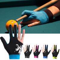 1 Pc Unisex Left Right Hand Universal Breathable Three-finger Billiard Gloves Sports Supplies