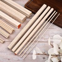 2/3/4/10/12/15mm Balsa Wood Craft Square Cudgel Model Toys DIY Accessories Balsa Stick Building Carving Handicraft Educational