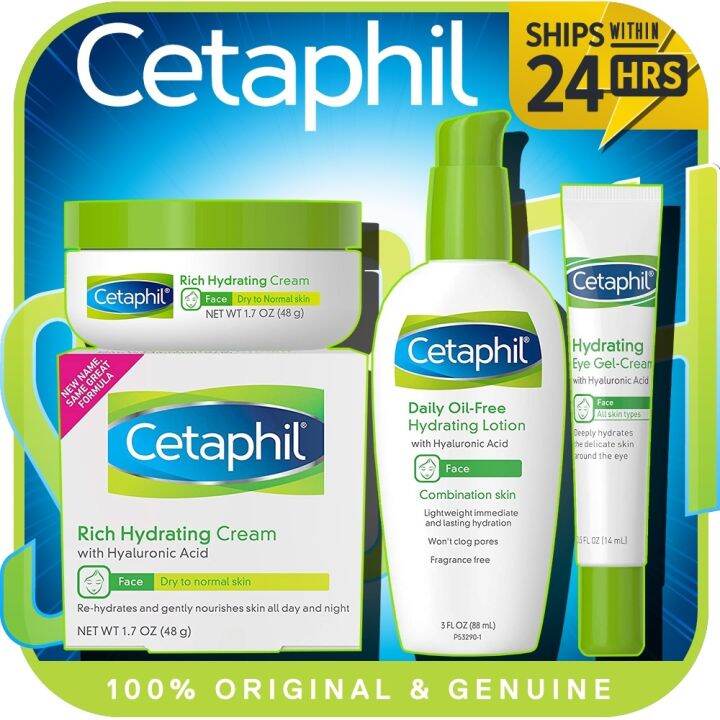 Cetaphil Daily OilFree Hydrating Face Lotion Cetaphil Hydrating Eye