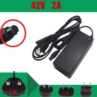 42V 2A intelligent balancing wheel universal fast charger 36v scooter adapter charger EU/US plug