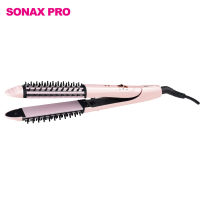 SONAX PRO อุปกรณ์ดัดผมอเนกประสงค์,กิ๊ฟติดผมที่ม้วนผมเซรามิก,ที่หนีบผมตรงหวีม้วนผม