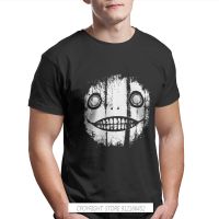 NieR Automata Game Nier T Shirt Men Clothing Homme Large Streetwear Tshirt Graphic Gothic Style Black Tops Tees