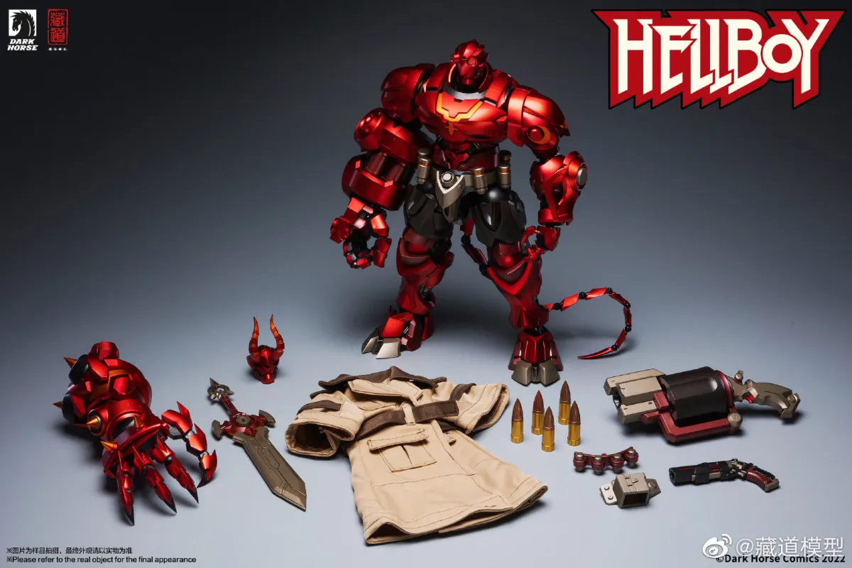 Zen of Collectible x Dark Horse Comic Hellboy Diecast Frame Mecha   Transformers World  Thế giới Transformers