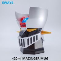 hotx【DT】 Anime Cartoon MAZINGER Z  420ml Mugs / Ashtray Using Way Office Drinks Cup