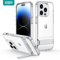 ?เป็นที่นิยมมากที่สุด?ESR เคสสำหรับ iPhone 14 Pro Max,สำหรับ iPhone 14 Pro ขาตั้งโลหะฝาหลังสำหรับ iPhone 13ป้องกันการกระแทกสำหรับ iPhone 14