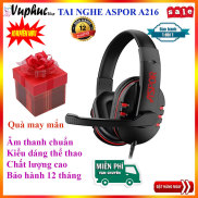 Tai nghe Aspor A216 - tai nghe bluetooth - tai nghe gaming - headphone