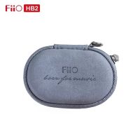 Fiio HB2กระเป๋าถือหนังกระเป๋าเก็บของหนังขนาดเล็กกล่องกดดันแบบพกพาสำหรับ FH3 FD1หูฟัง FH1S FA1 FH7 M5 BTR3K BTR5