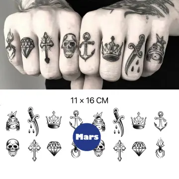 Great King & Queen Crown Tattoo – Tattoo for a week