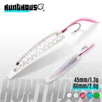 【hot】✁☄▥ 6pcs/Bag spoon Hunthouse Yumizuno LURE hard plastic lures 45mm baits bait for pike