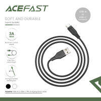 ACEFAST รุ่น TPE Charging สายชาร์จสำหรับ Android / iPhone (USB-A to USB-C)