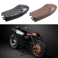 【cw】 Motorcycle Motorbike Hump Flat Cafe Racer Saddle Seat Cushion Pad for H onda