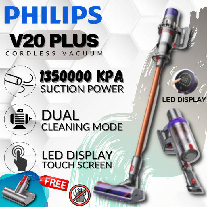 【🔥 Ready Stock Available 🔥】Vacuum New 2023 Cordless Vacuum Cleaner V20