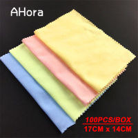 Ahora 100pcs Microfiber Glasses Lens Cleaner Cloth Sunglasses Eyeglasses Phone Screen Cleaning Tools Clothes Wip