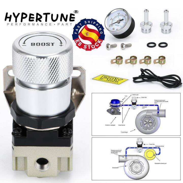 Hypertune T2 UNIVERSAL ADJUSTABLE MANUAL GAUGE TURBO BOOST CONTROLLER 1150 PSI SR20DET SR