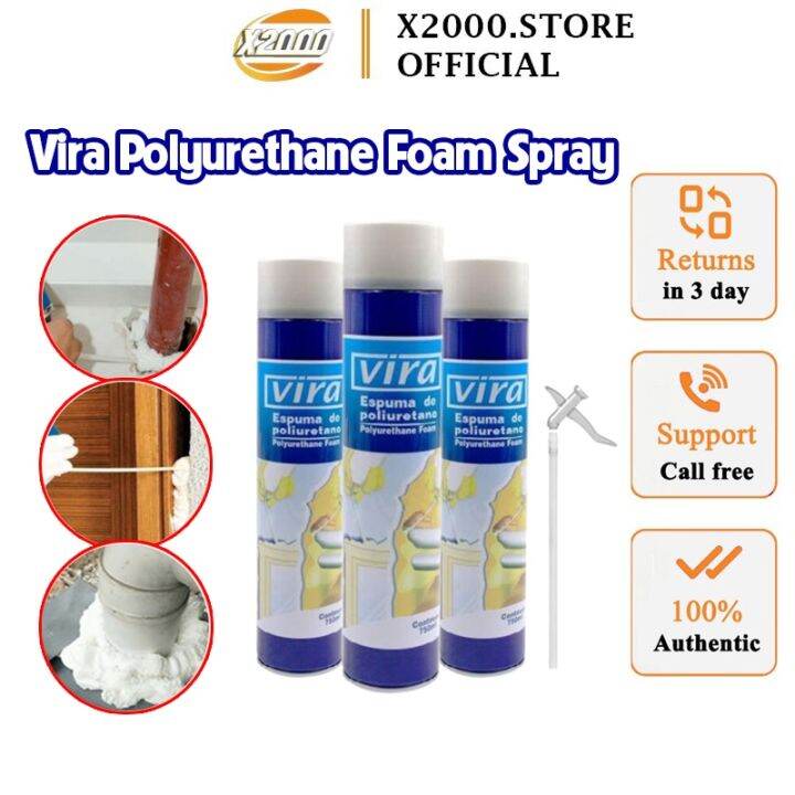 Hot Vira Polyurethane Foam PU Foam Spray For mirror Fills Crack Joints