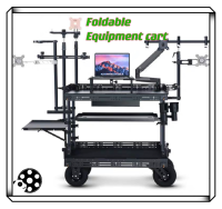 Professional Foldable Equipment Cart (Preorder item, 10% deposit )