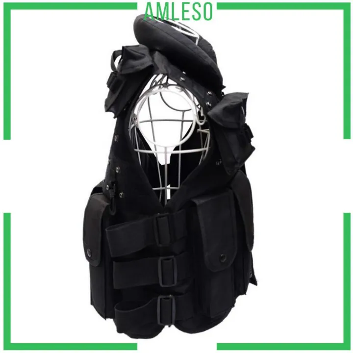 [AMLESO] Military Tactical Vest Holster Gear Paintball Army Plate