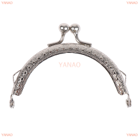 YANAO 8.5cm round Metal Frame กระเป๋าถือคลัทช์กระเป๋าถือ clasp LOCK bags Hardware