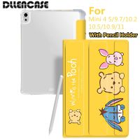 Hot Sale Dllencase เคส พร้อมช่องใส่ดินสอ สําหรับ Compatible For iPad 2021 Pro 11 2019 2020 10.2 7 8th Generation 2018 9.7 5 6th Mini 4 5 Air 4 10.5 10.9 A263