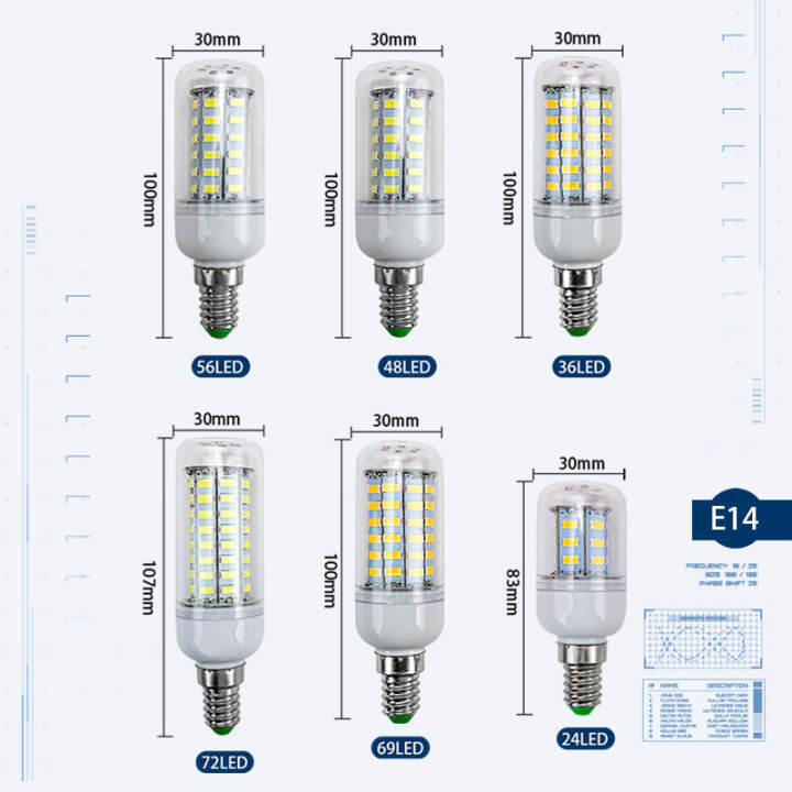 10pcslot-e27-led-corn-light-e14-candle-bulb-led-24-36-48-56-69-72leds-led-lamp-220v-5730-smd-chandelier-bombillas-home-lighting