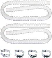 59" Length Replacement Hose 1.25inch Diameter Filter Pump Hose Compatible with Above Ground Swimming Pools with Filter Pump 330GPH 530GPH 1000GPH (2)