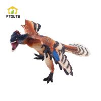 PTOUTS โมเดลของขวัญสำหรับเด็ก,โมเดลของเล่นสะสมโมเดลฟิกเกอร์ของเล่นตุ๊กตาประดับหุ่นไดโนเสาร์ของเล่นไดโนเสาร์ยุคโบราณ Carnotaurus Pterosaur Doll