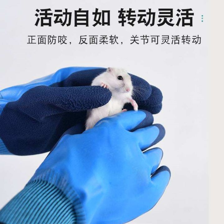 high-end-original-anti-bite-gloves-hamster-supplies-children-small-pet-bath-anti-scratch-laboratory-parrot-anti-bite-animal-cat-bite