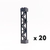 【In-demand】 The Pie Mart City Building Blocks Train รถ Pillar Support Girder Column Beam 2X2X10อิฐของเล่นเข้ากันได้กับ Technic Parts