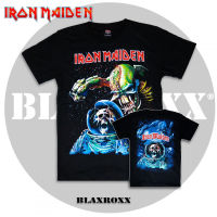 Blaxroxx เสื้อวง ลิขสิทธิ์แท้ Iron Maiden® (IRM015) ผ้า Supersoft cotton